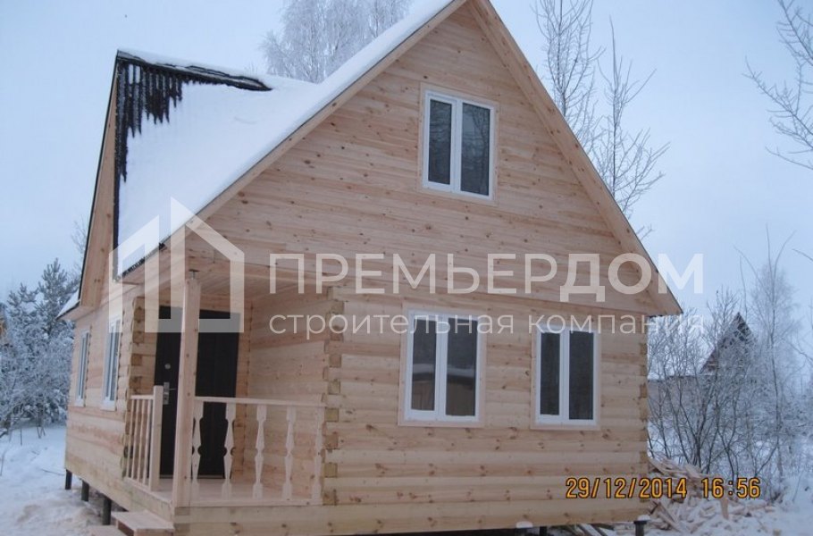 Фото со стройплощадок - Дом по проекту Д-3