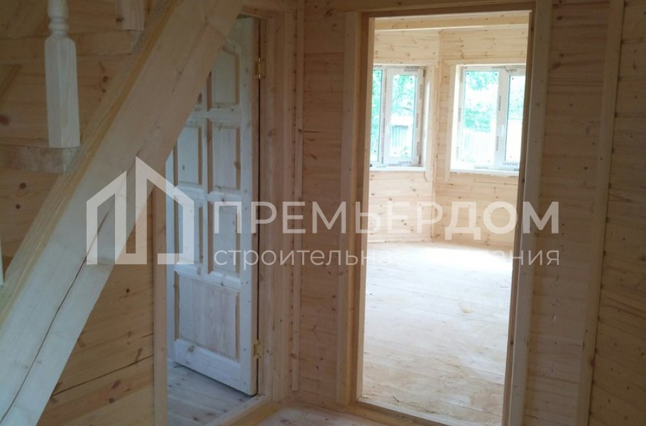 Фото со стройплощадок - Каркасный дом 8х8