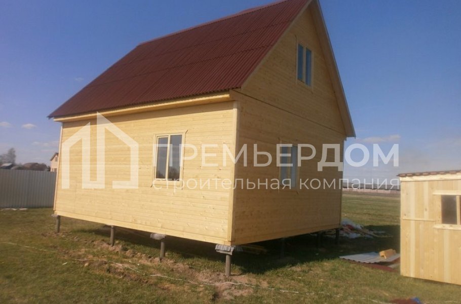 Фото со стройплощадок - Дом по проекту Д-37