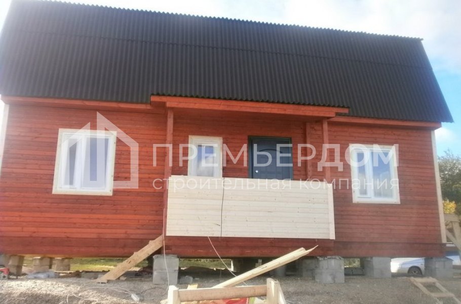 Фото со стройплощадок - Дом по проекту Д-39