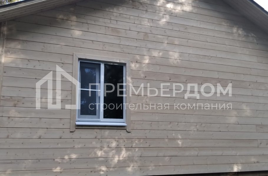 Фото со стройплощадок - Каркасный дом 9х10 м.