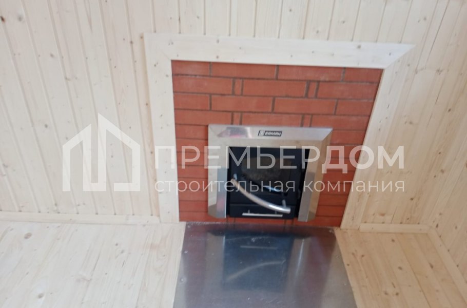 Фото со стройплощадок - Каркасная баня 4х10,5 м.
