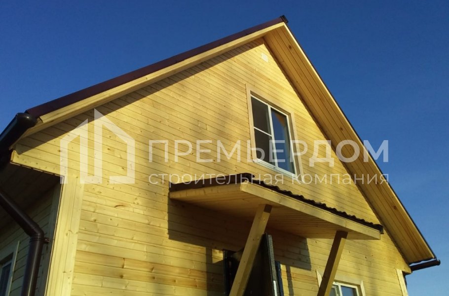 Фото со стройплощадок - Дом по проекту К-40