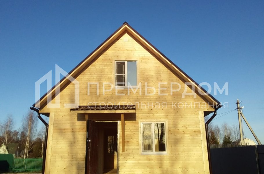 Фото со стройплощадок - Дом по проекту К-40