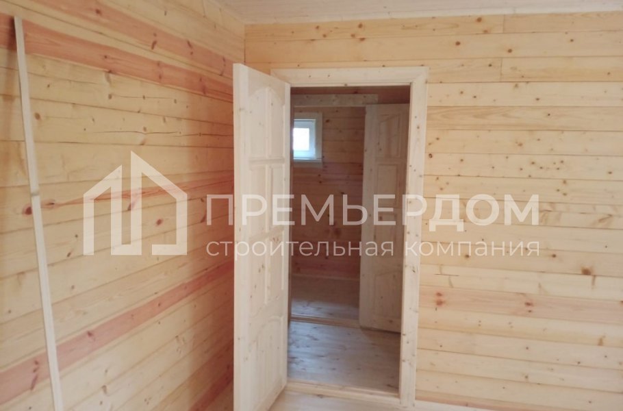 Фото со стройплощадок - Дом из бруса 9х11 м