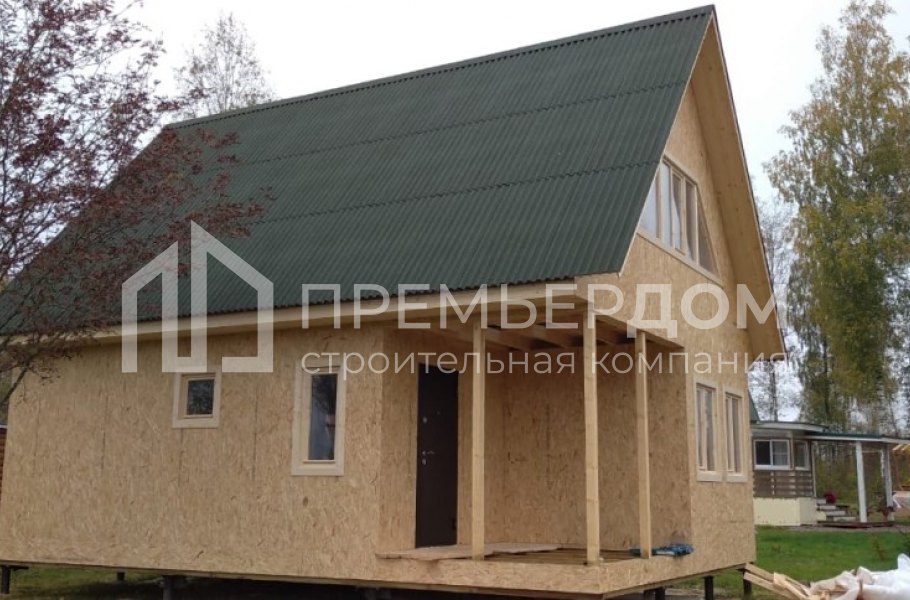 Фото со стройплощадок - Дом по проекту К-105