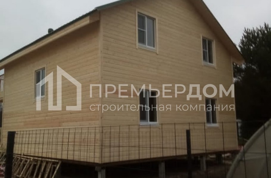 Фото со стройплощадок - Дом по проекту К-127