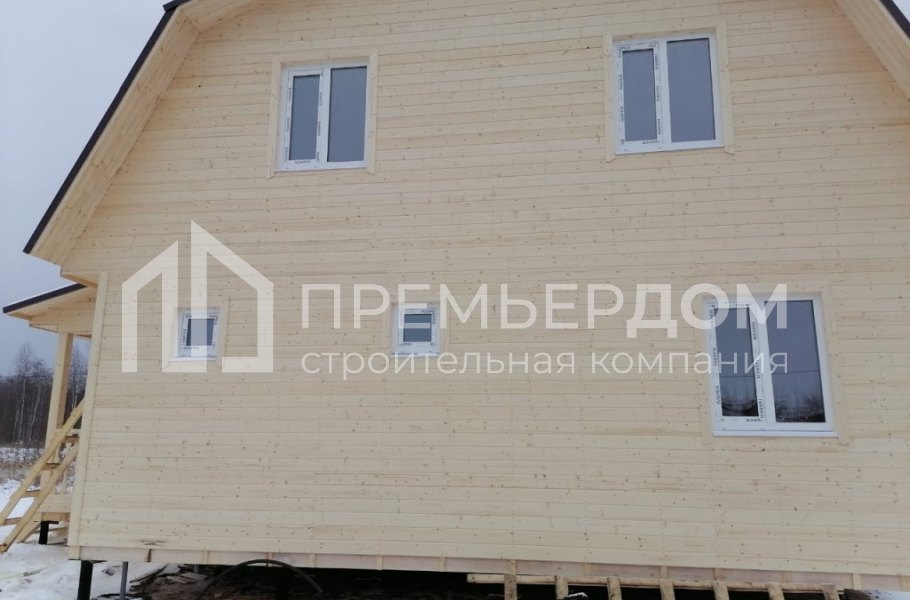 Фото со стройплощадок - Каркасный дом 9х11 м