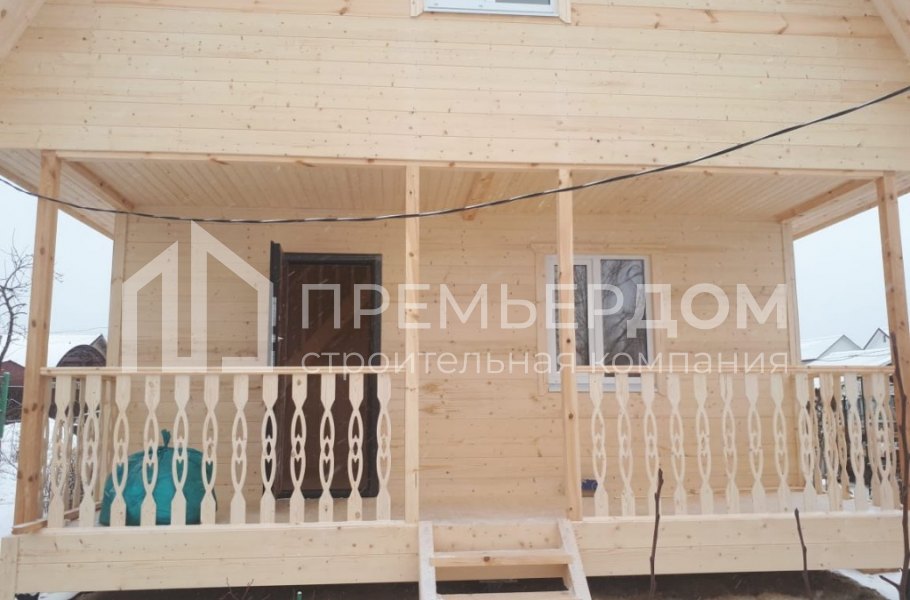 Фото со стройплощадок - Дом по проекту К-82