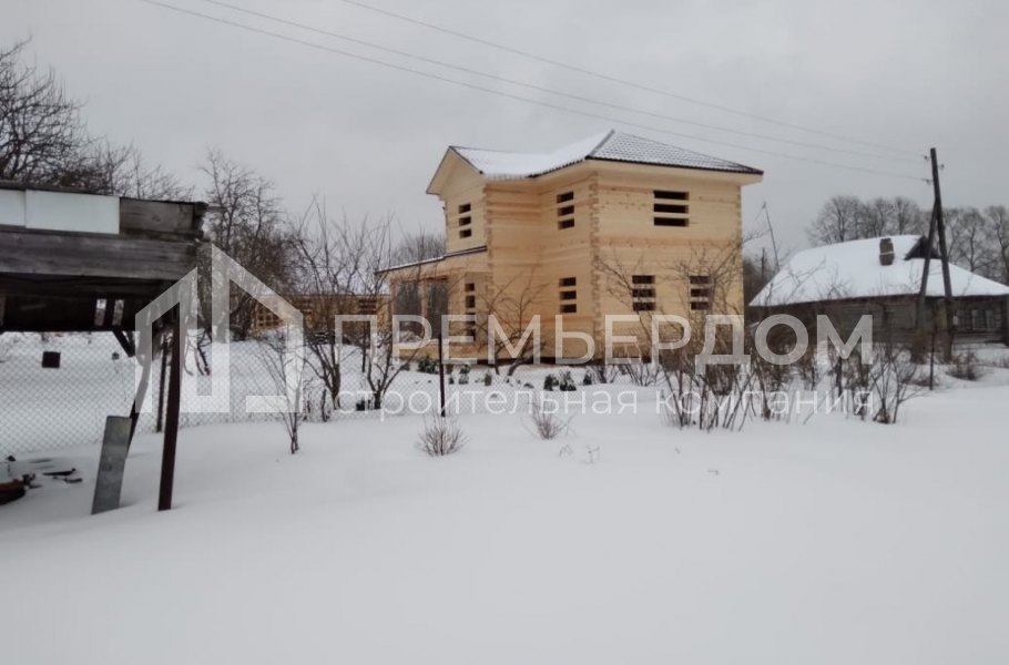 Фото со стройплощадок - Дом по проекту Д-6