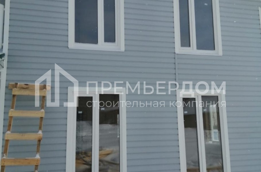 Фото со стройплощадок - Дом по проекту К-10