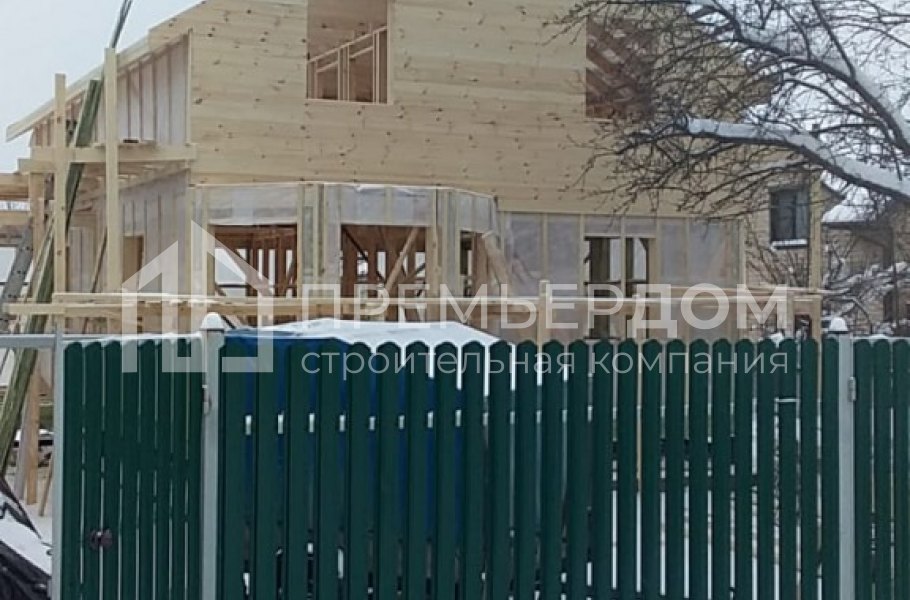 Фото со стройплощадок - Дом по проекту К-60