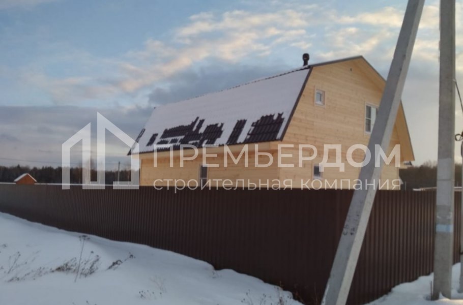 Фото со стройплощадок - Дом по проекту К-123