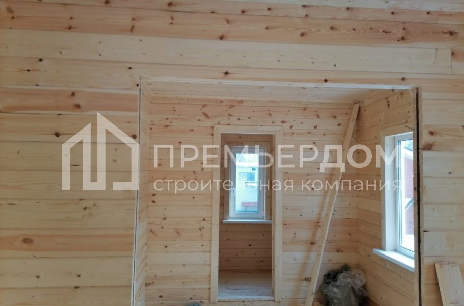 Фото со стройплощадок - Дом по проекту Д-12