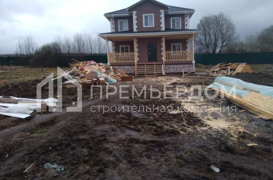 Фото со стройплощадок - Дом по проекту К-6