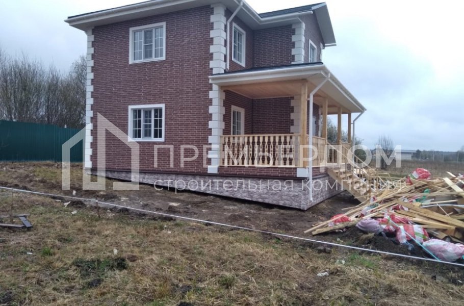 Фото со стройплощадок - Дом по проекту К-6