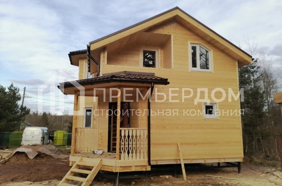 Фото со стройплощадок - Дом по проекту К-70