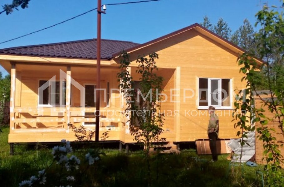 Фото со стройплощадок - Дом по проекту К-65