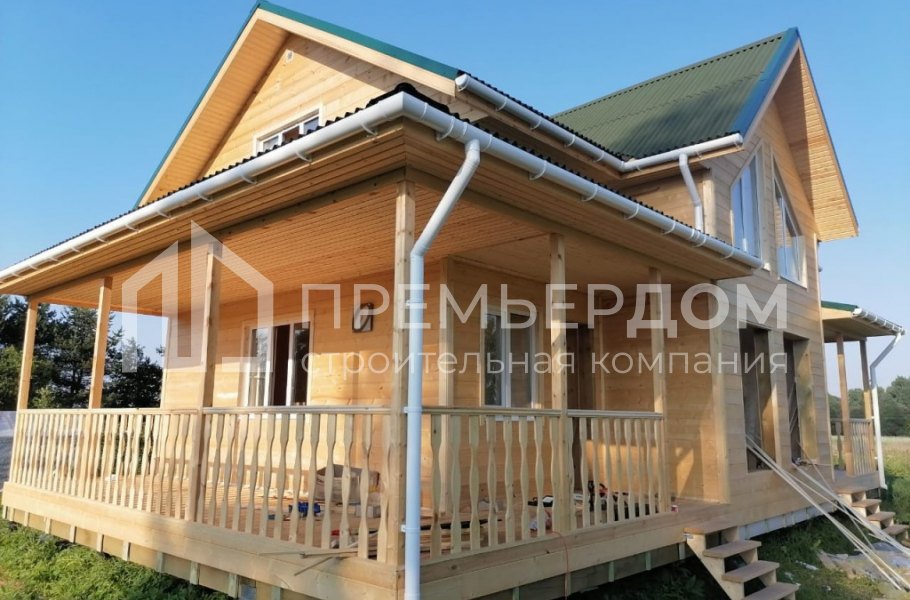 Фото со стройплощадок - Дом по проекту К-22