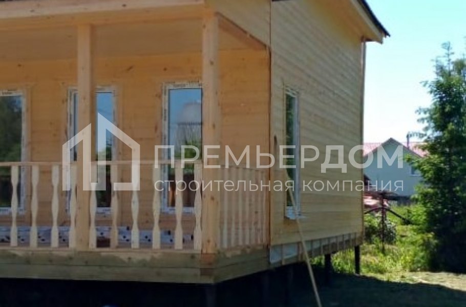 Фото со стройплощадок - Дом по проекту К-30