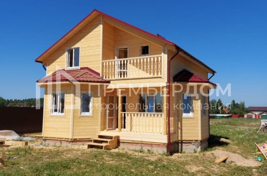 Фото со стройплощадок - Дом по проекту К-126