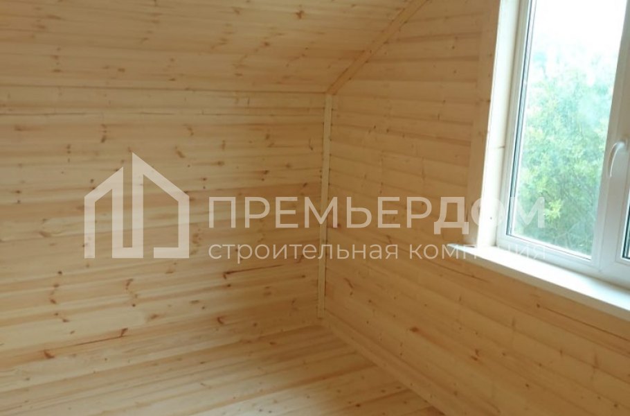 Фото со стройплощадок - Каркасный дом 8х8.5 м.