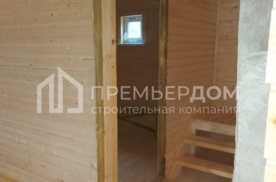 Фото со стройплощадок - Каркасный дом 8х8.5 м.