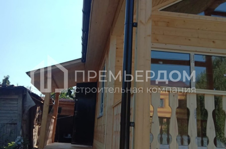 Фото со стройплощадок - Дом по проекту К-25