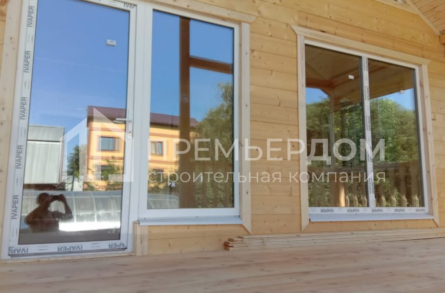 Фото со стройплощадок - Дом по проекту К-25