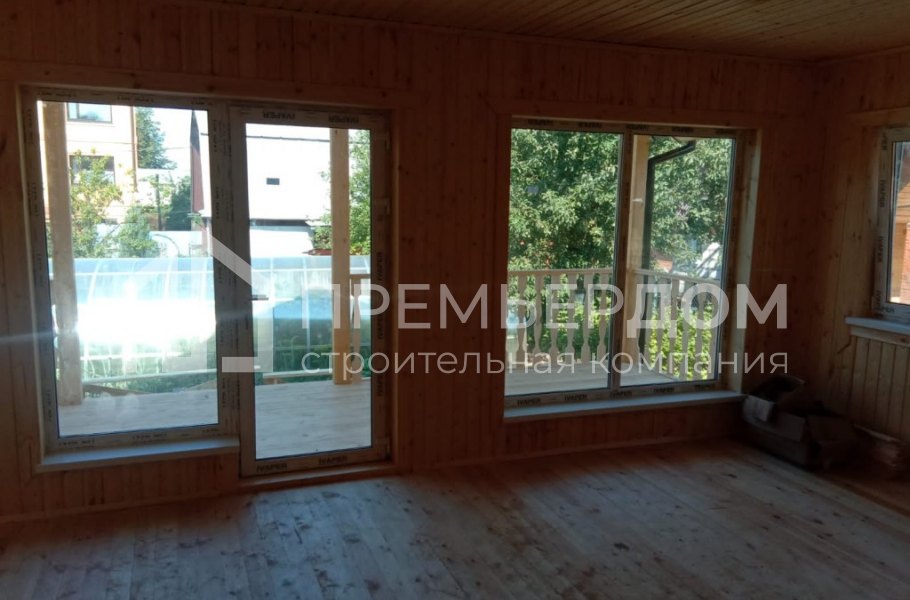 Фото со стройплощадок - Дом по проекту К-25