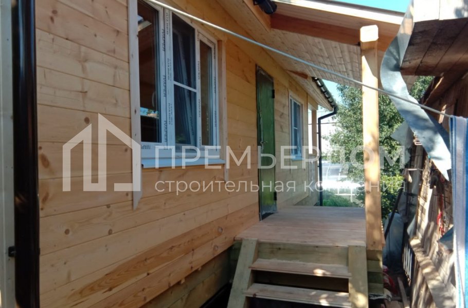 Фото со стройплощадок - Дом по проекту К-25