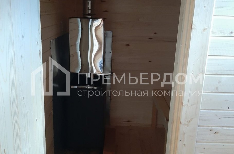 Фото со стройплощадок - Баня по проекту БК-7