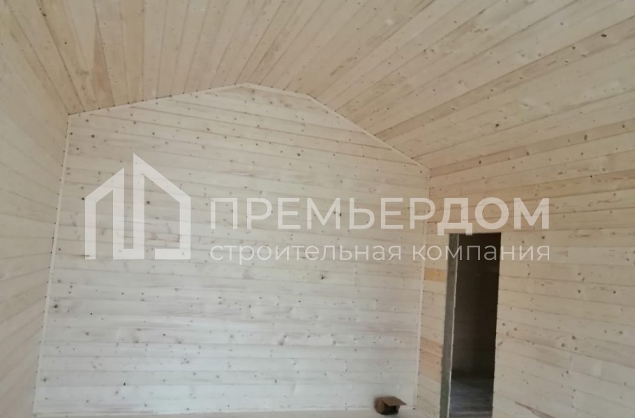 Фото со стройплощадок - Каркасный дом 10×10 м.