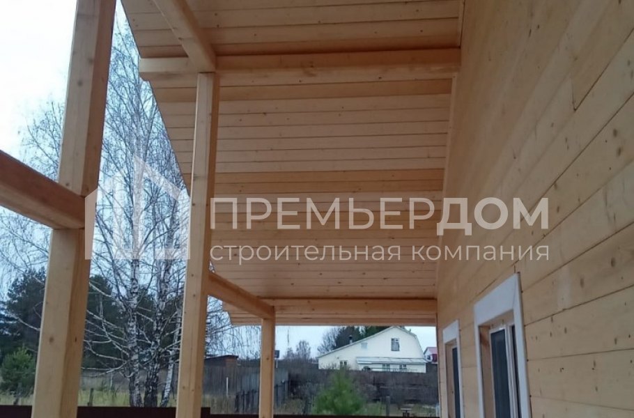 Фото со стройплощадок - Дом по проекту К-25