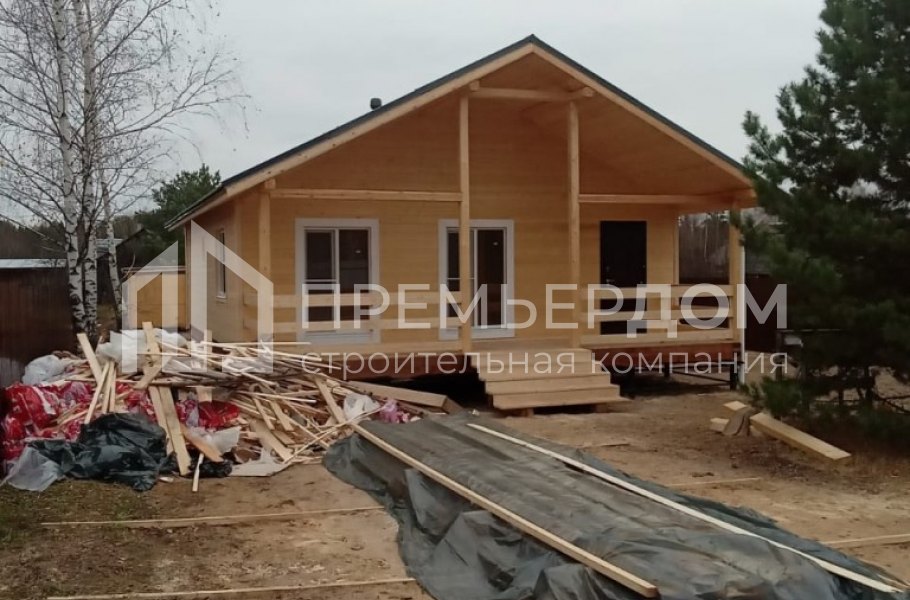 Фото со стройплощадок - Дом по проекту К-25