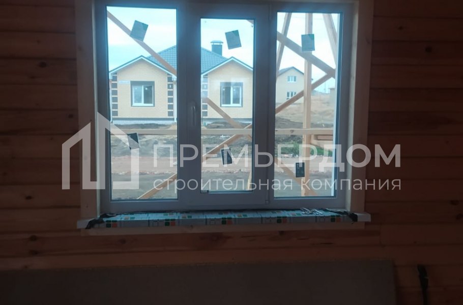 Фото со стройплощадок - Отделка дома (Проект Д-63)