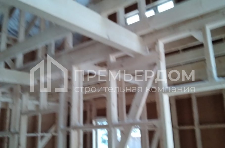 Фото со стройплощадок - Дом по проекту К-22