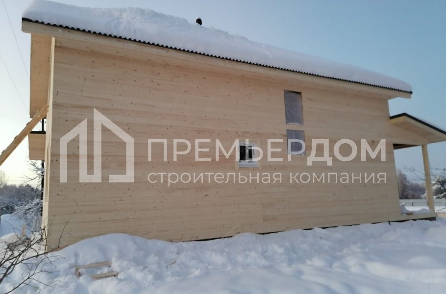 Фото со стройплощадок - Дом по проекту К-22