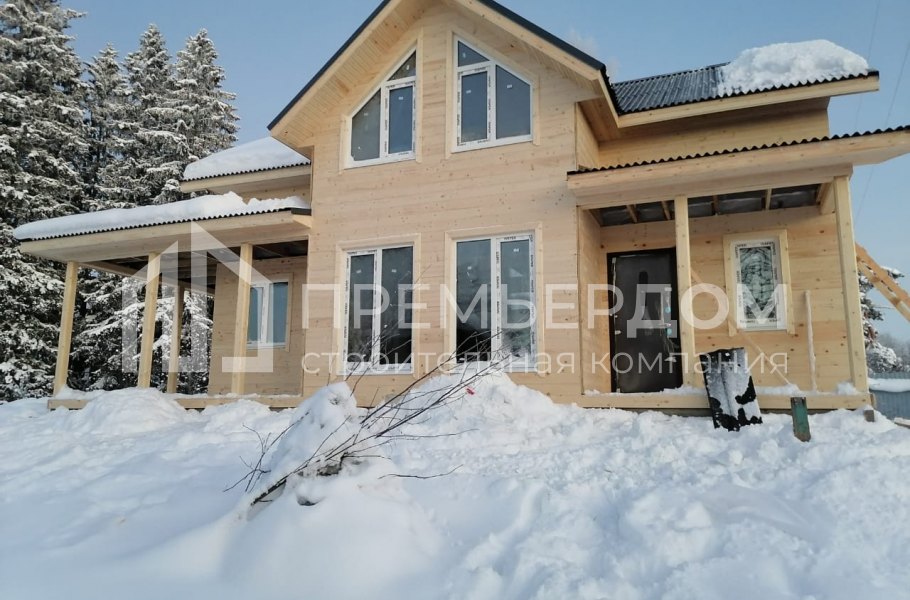 Фото со стройплощадок - Дом по проекту К-22