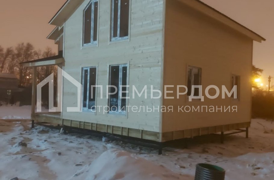 Фото со стройплощадок - Дом по проекту К-10