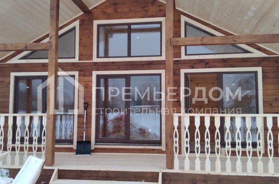 Фото со стройплощадок - Дом по проекту Д-25