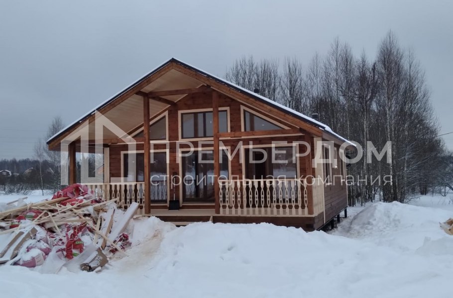 Фото со стройплощадок - Дом по проекту Д-25