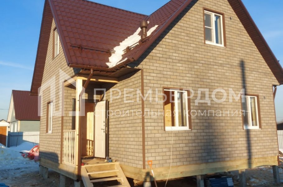 Фото со стройплощадок - Дом по проекту К-2