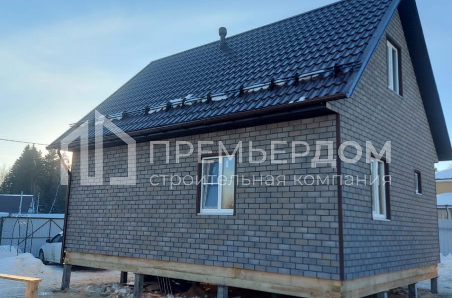 Фото со стройплощадок - Дом по проекту К-2