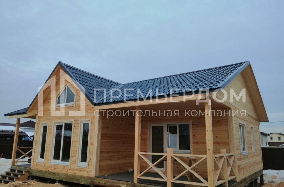 Фото со стройплощадок - Дом по проекту Д-35