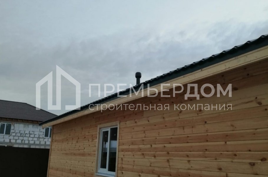 Фото со стройплощадок - Дом по проекту Д-35