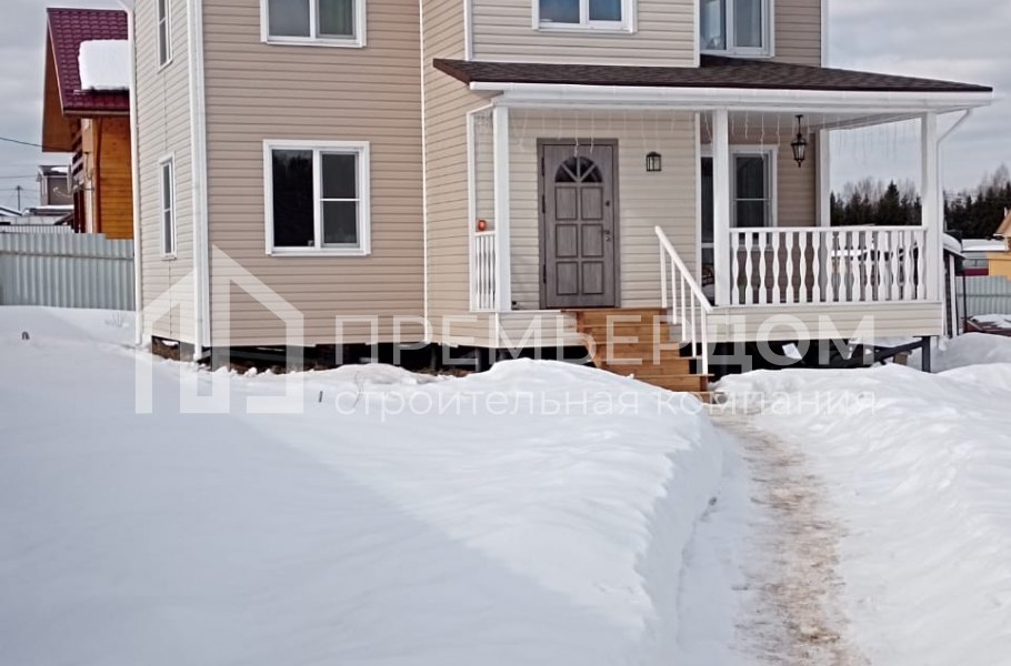 Фото со стройплощадок - Дом по проекту К-6 и баня