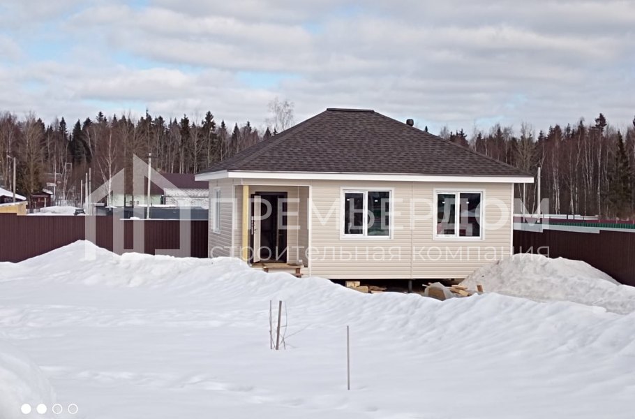 Фото со стройплощадок - Дом по проекту К-6 и баня