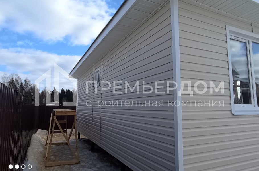 Фото со стройплощадок - Дом по проекту К-6 и баня