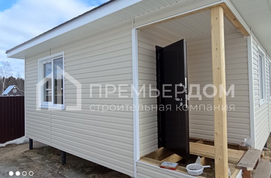 Фото со стройплощадок - Дом по проекту К-6 и баня